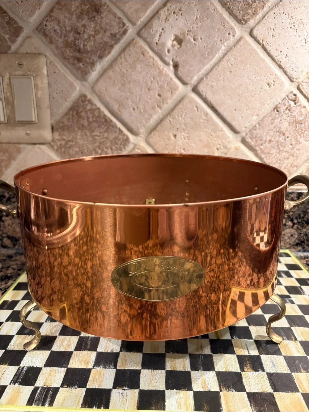 Vintage De la Cuisine Copper server
